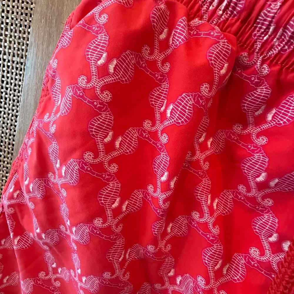 Vilebrequin red pink